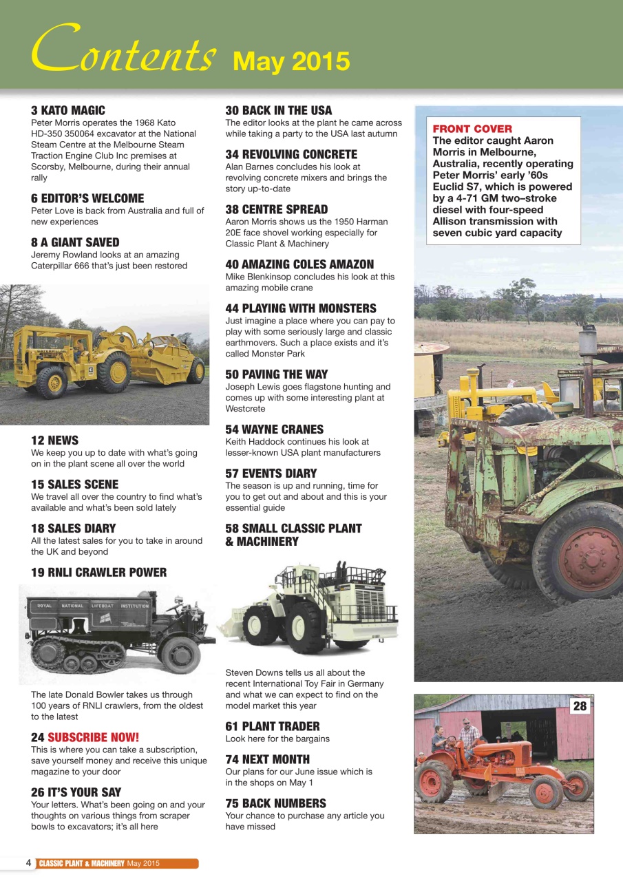 Classic Plant & Machinery Preview Pages