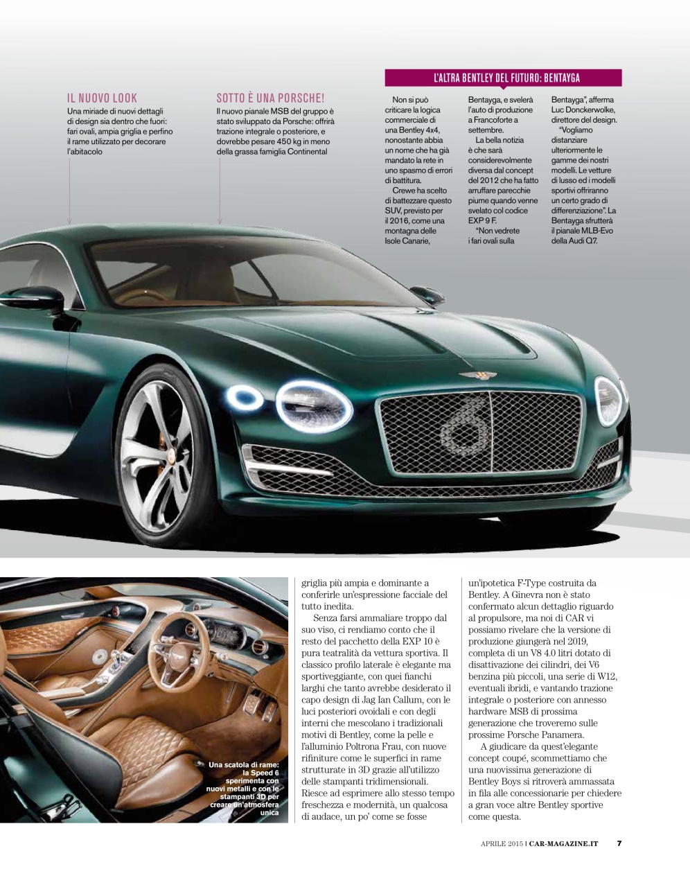 CAR magazine Italia Preview Pages