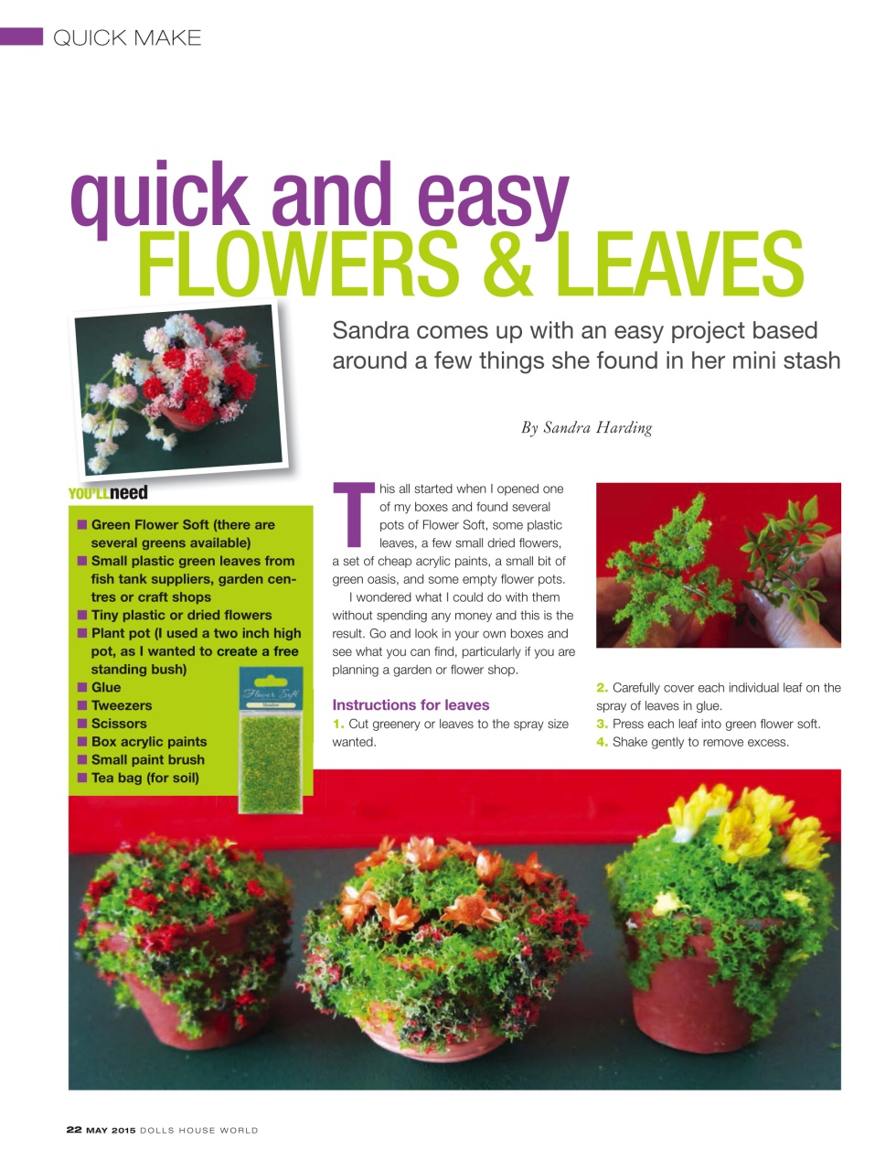 Dolls House World Preview Pages