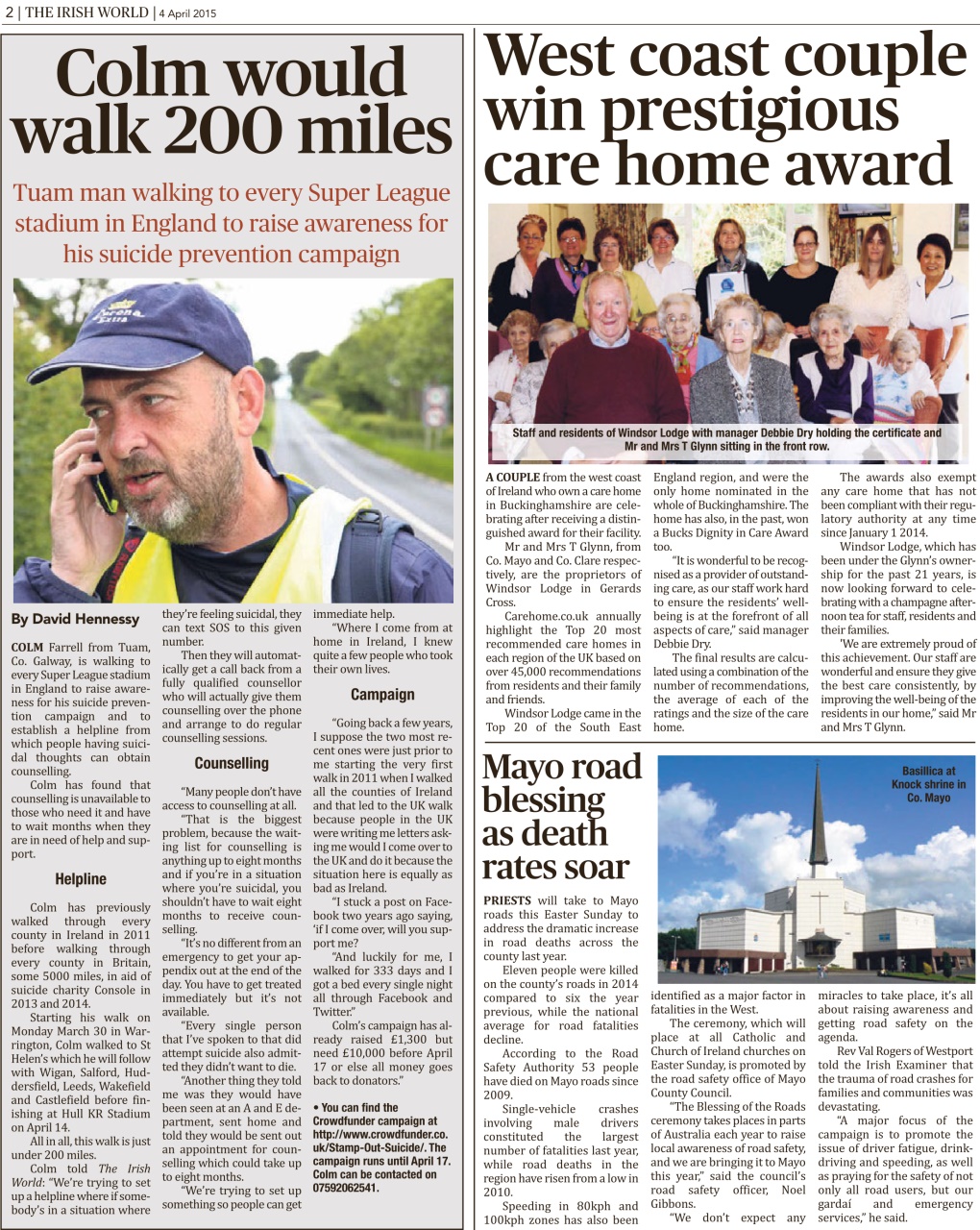 Irish World Preview Pages