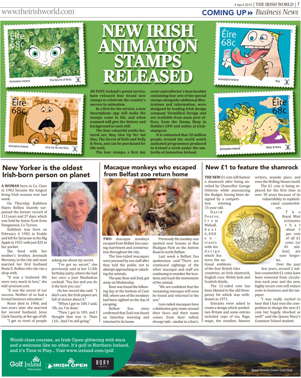Irish World Preview Pages