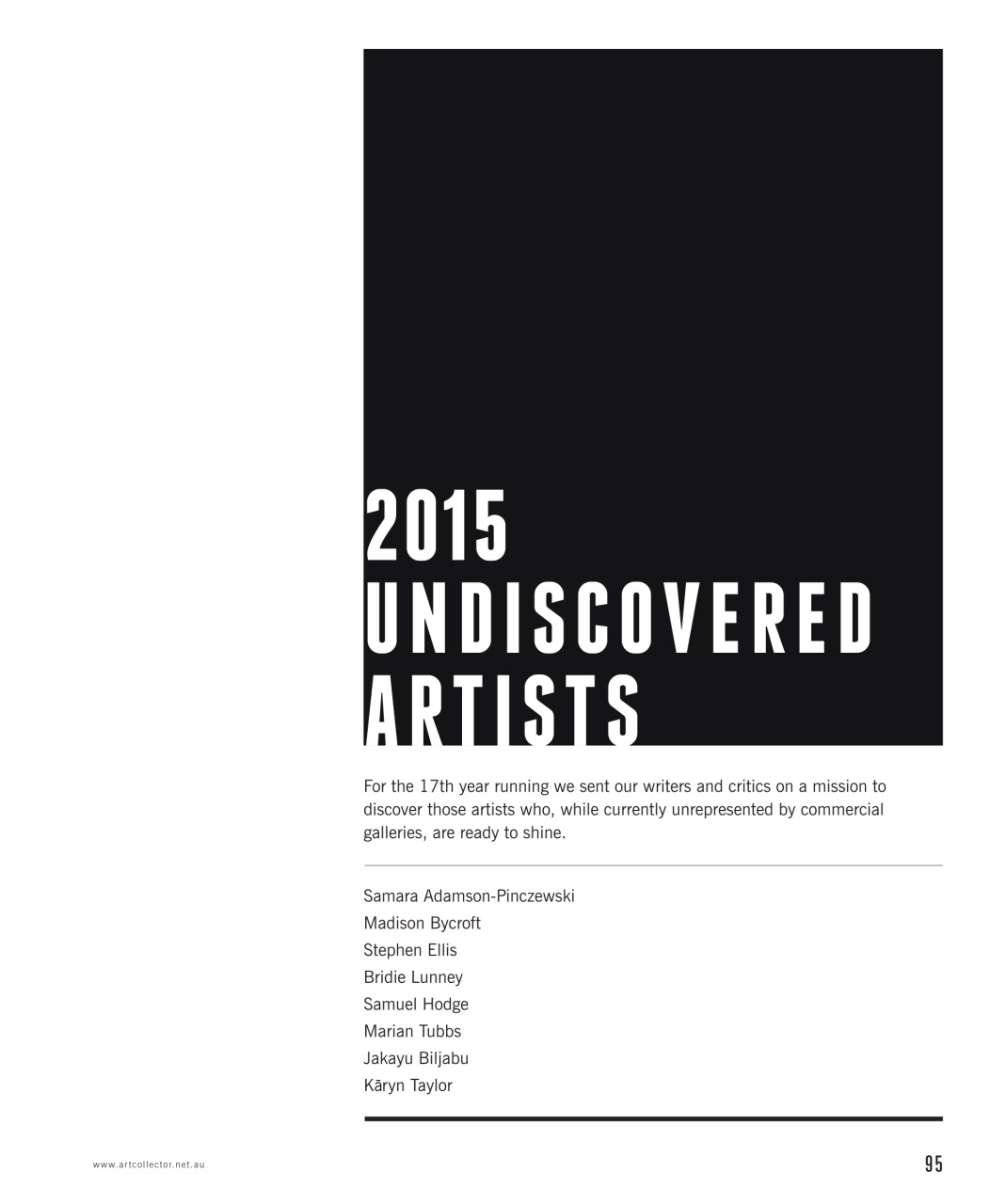 Art Collector Preview Pages