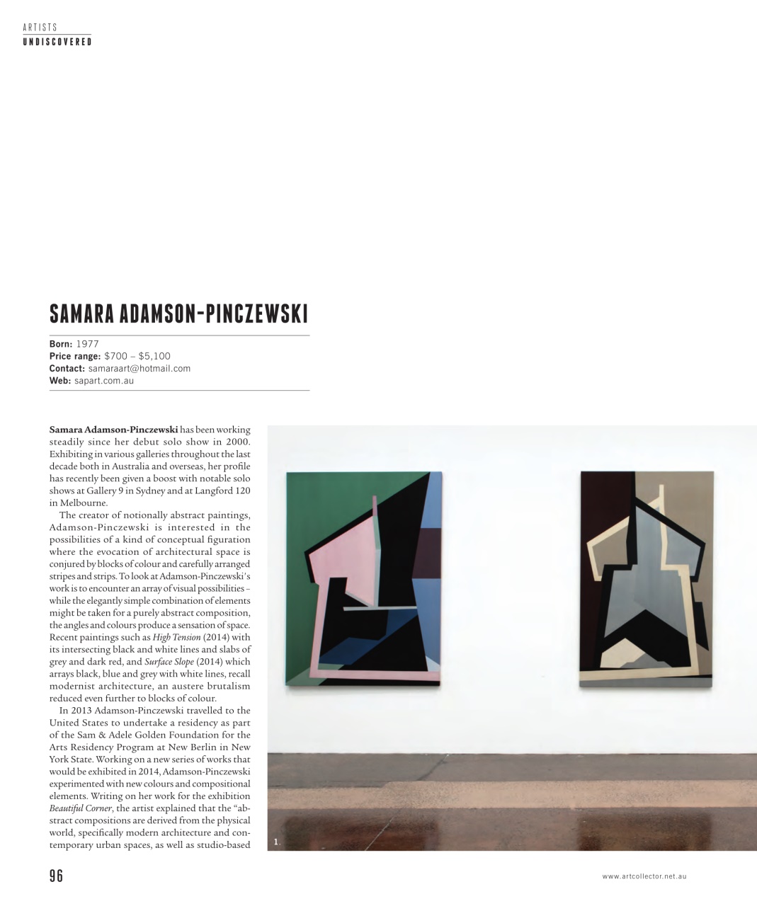 Art Collector Preview Pages