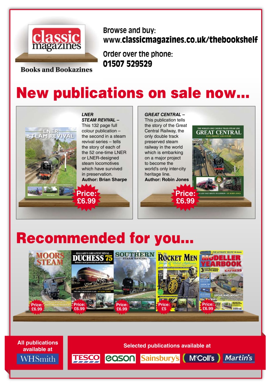 Heritage Railway Preview Pages