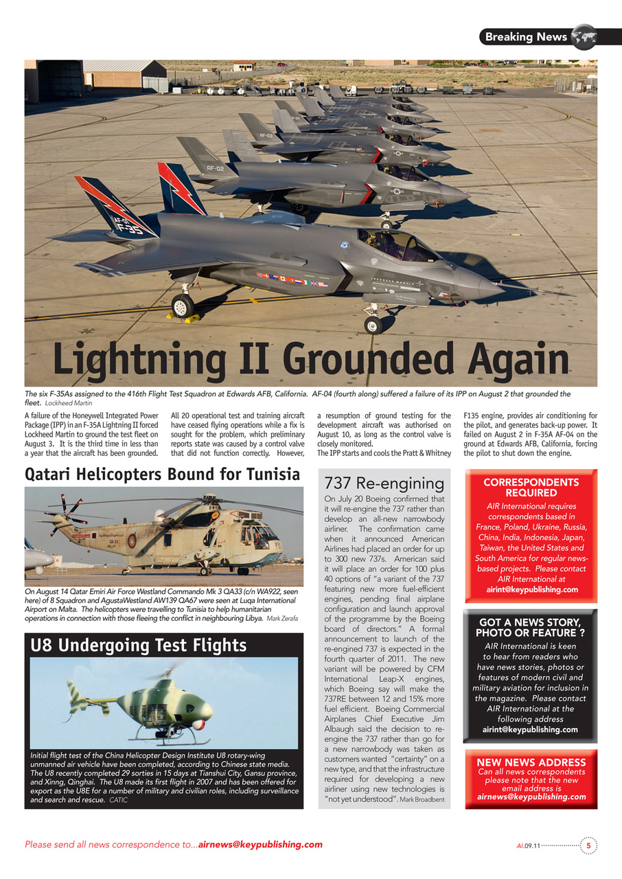 AIR International Preview Pages