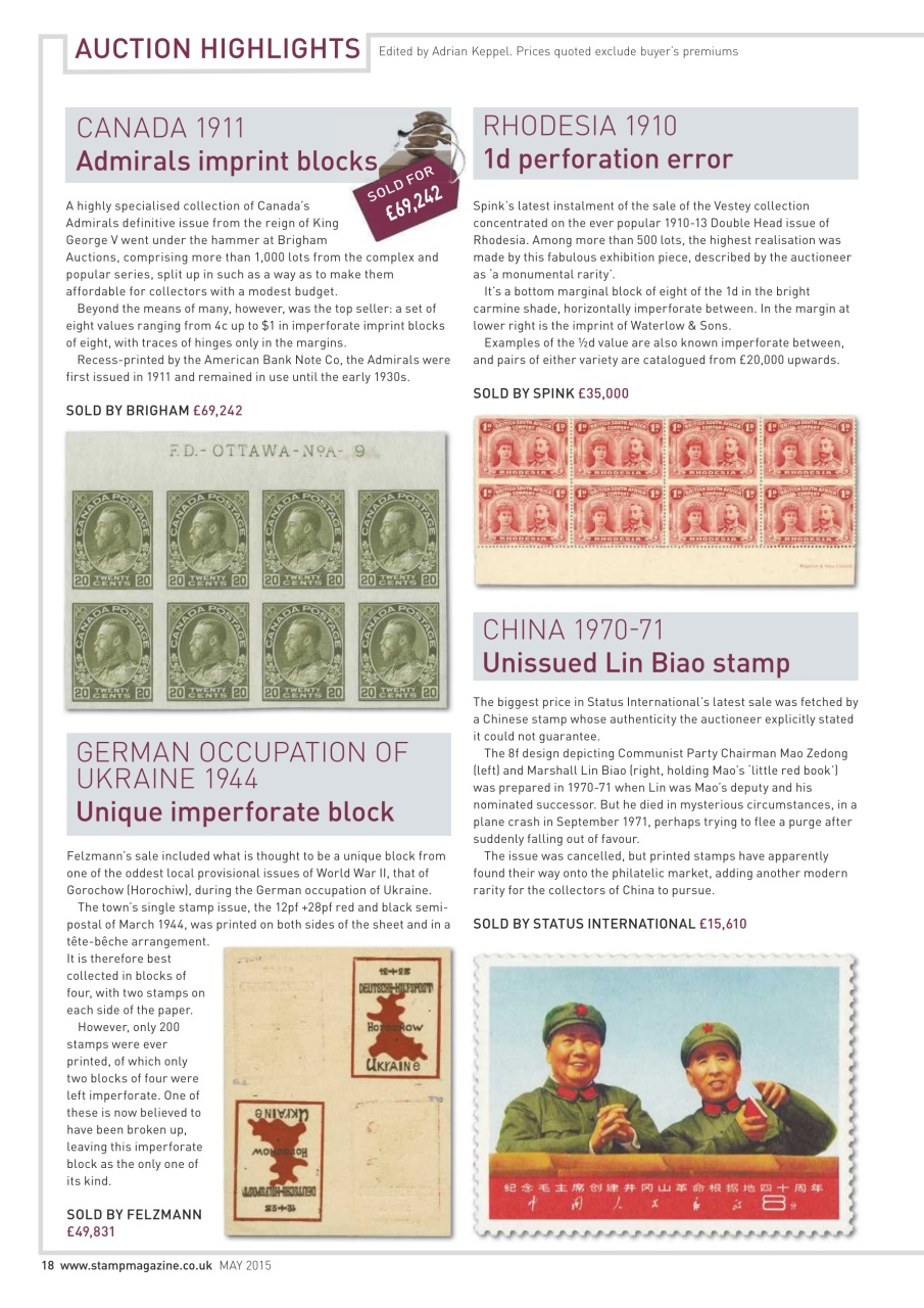 Stamp Magazine Preview Pages