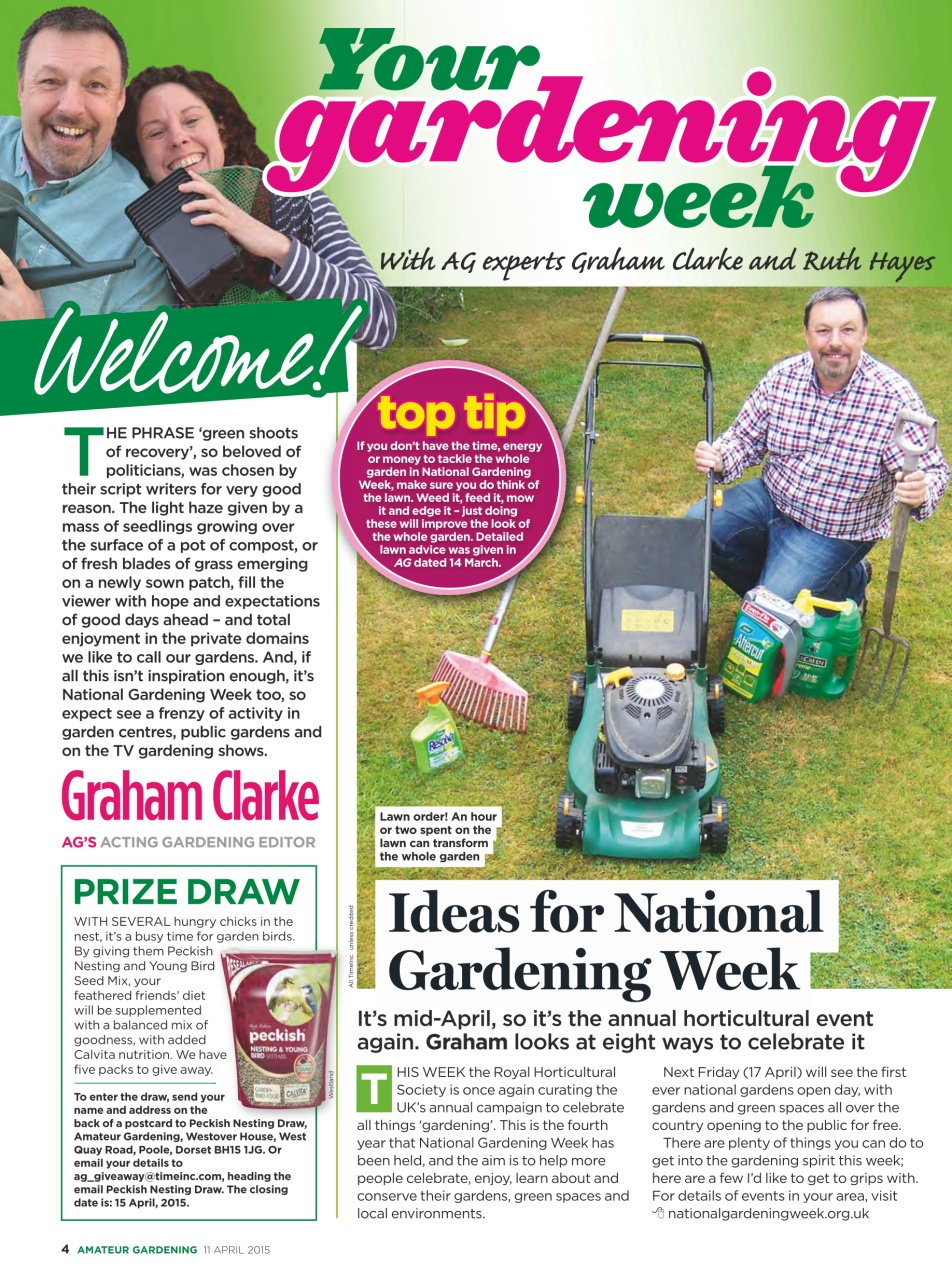 Amateur Gardening Preview Pages