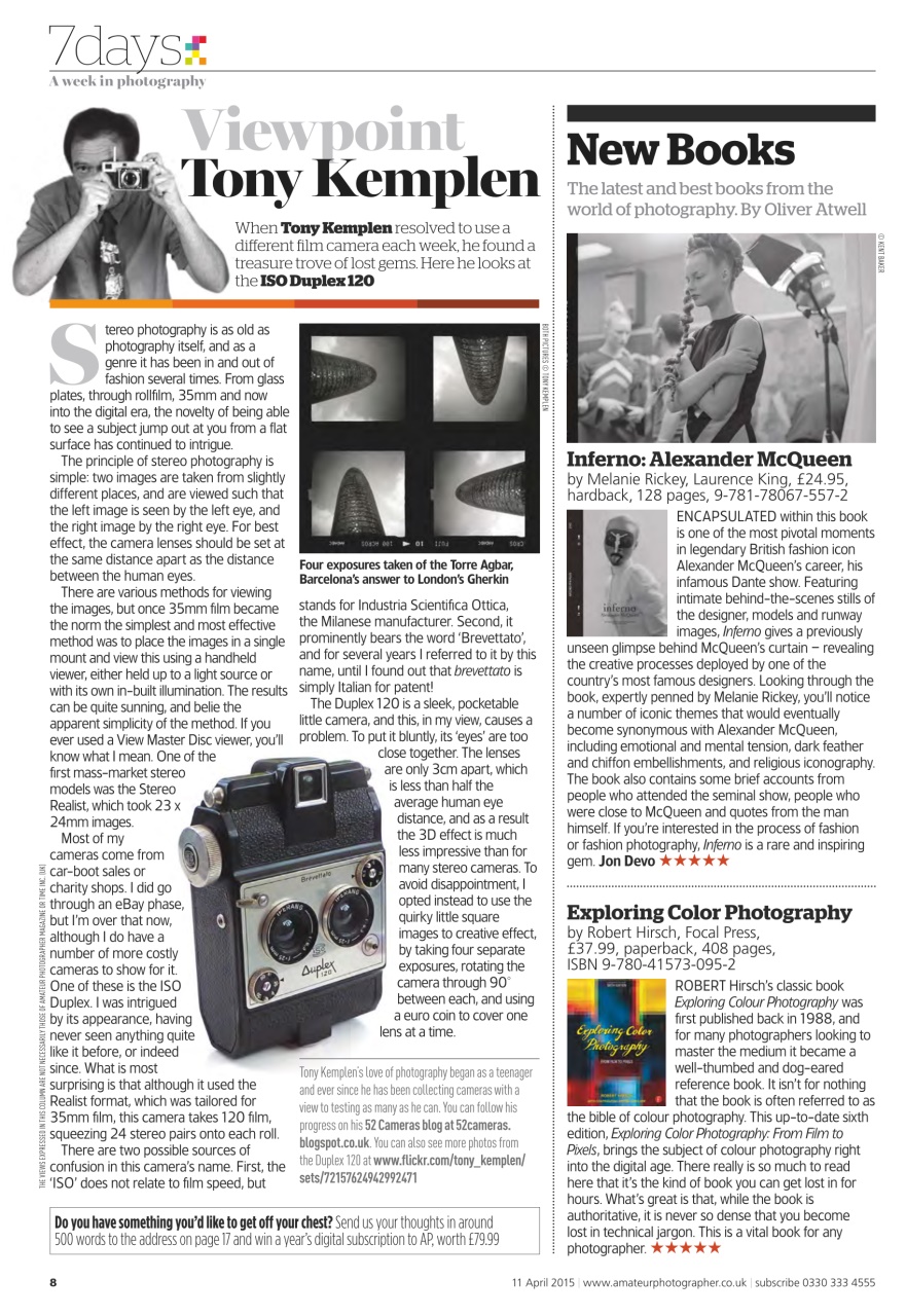 Amateur Photographer Preview Pages