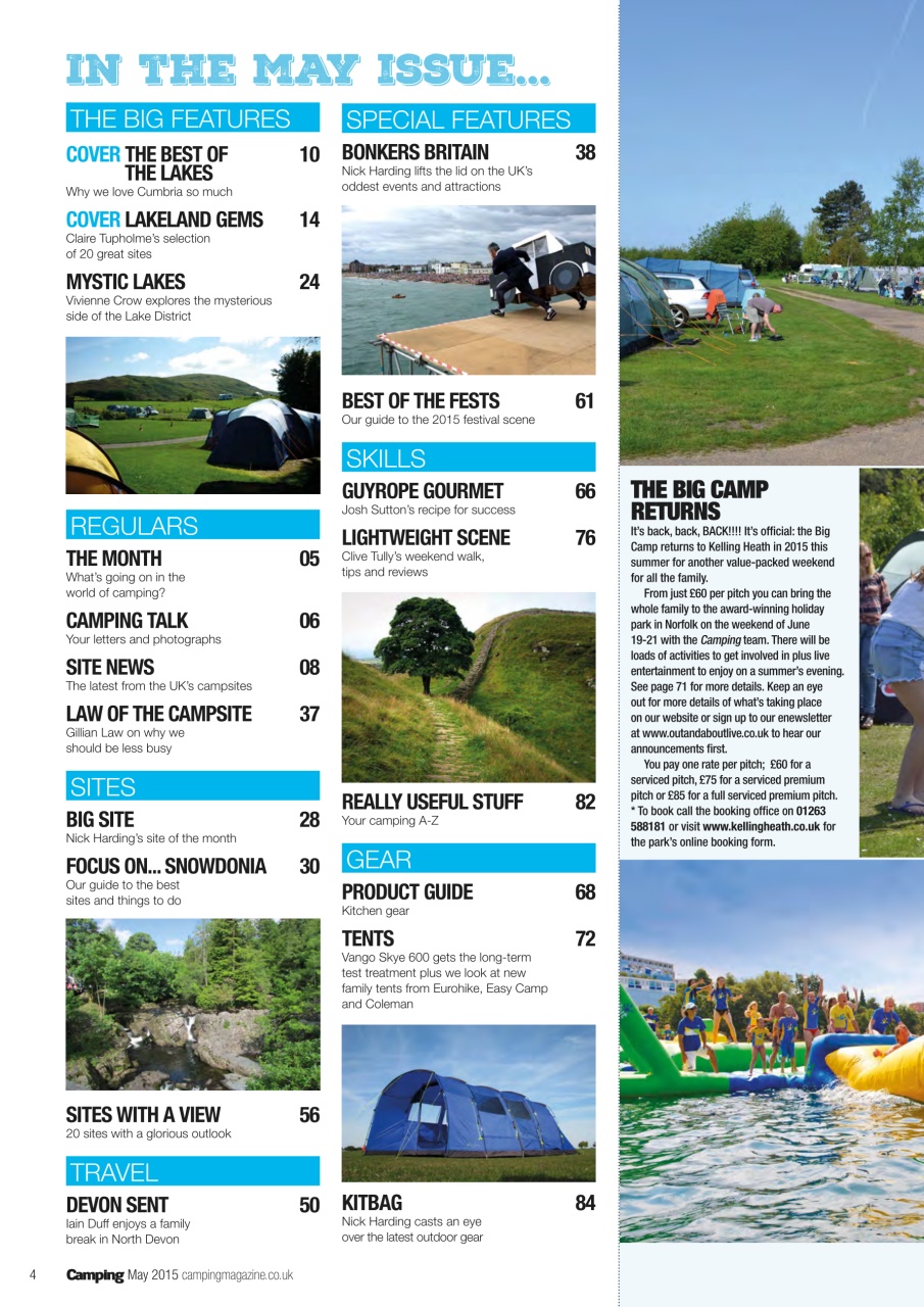 Camping Preview Pages
