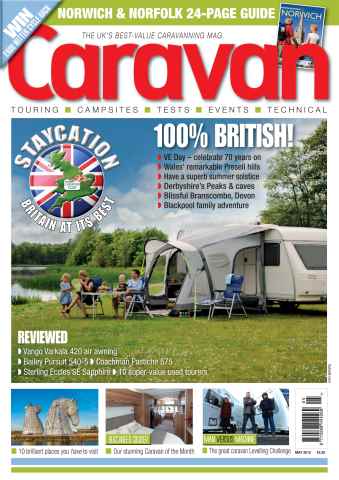 Caravan Magazine issue British Holiday Ideas | May 2015 | Caravan Magazine