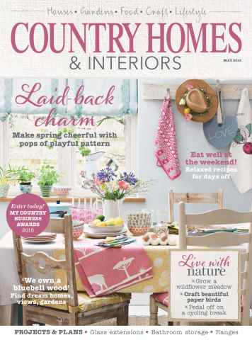 Country Homes & Interiors issue May 2015