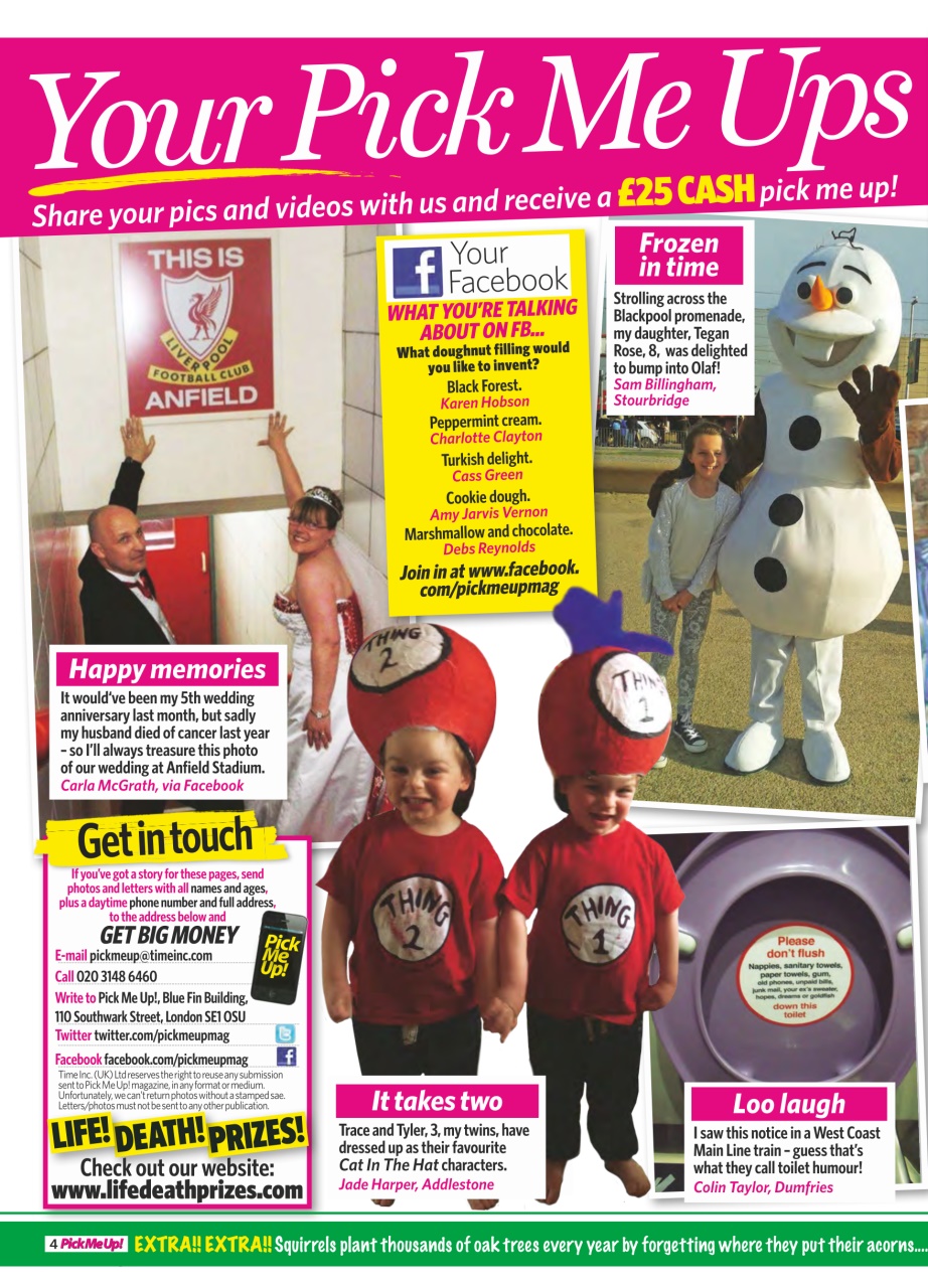 Pick Me Up Preview Pages