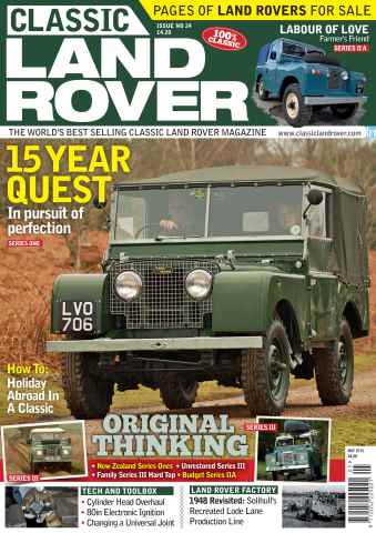 Classic Land Rover Magazine issue May 2015