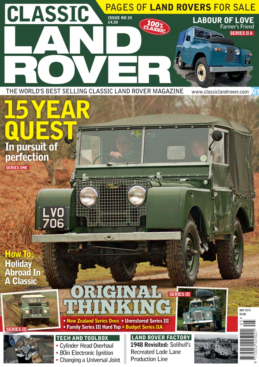 Classic Land Rover Magazine Preview Pages