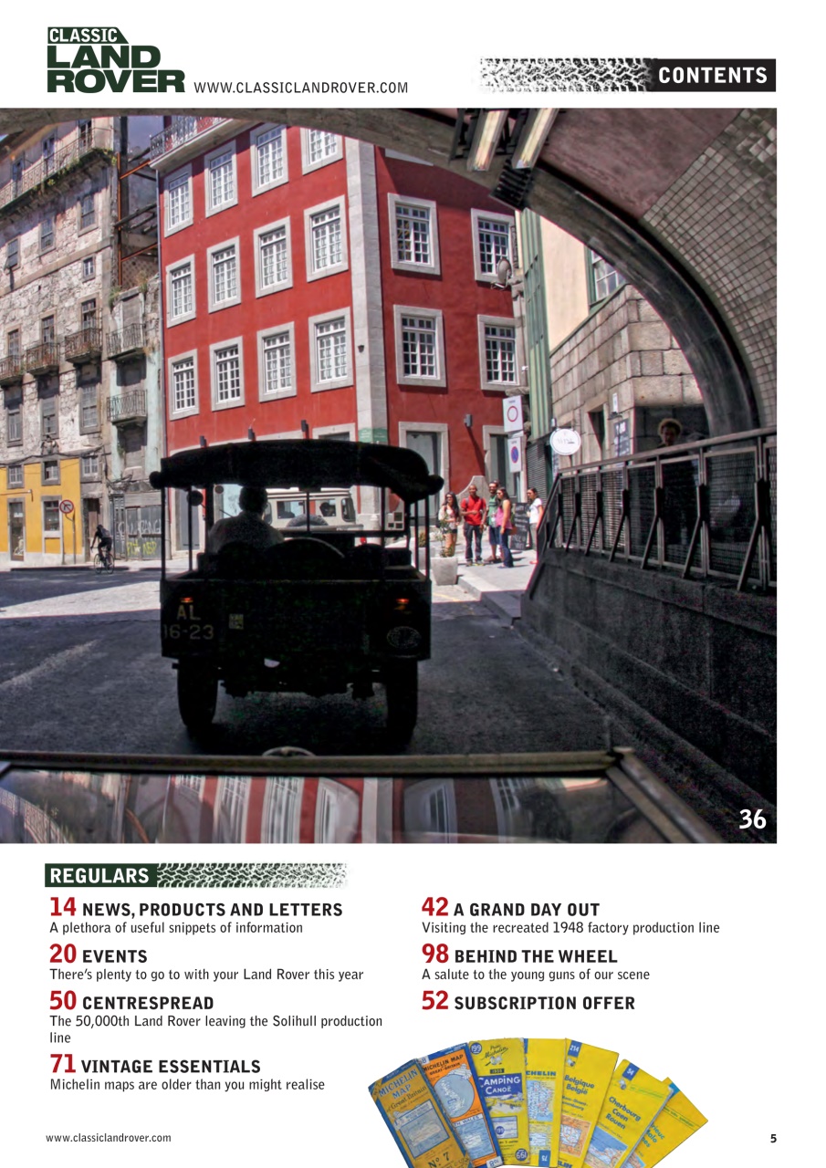 Classic Land Rover Magazine Preview Pages
