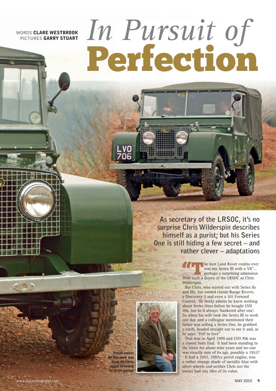 Classic Land Rover Magazine Preview Pages