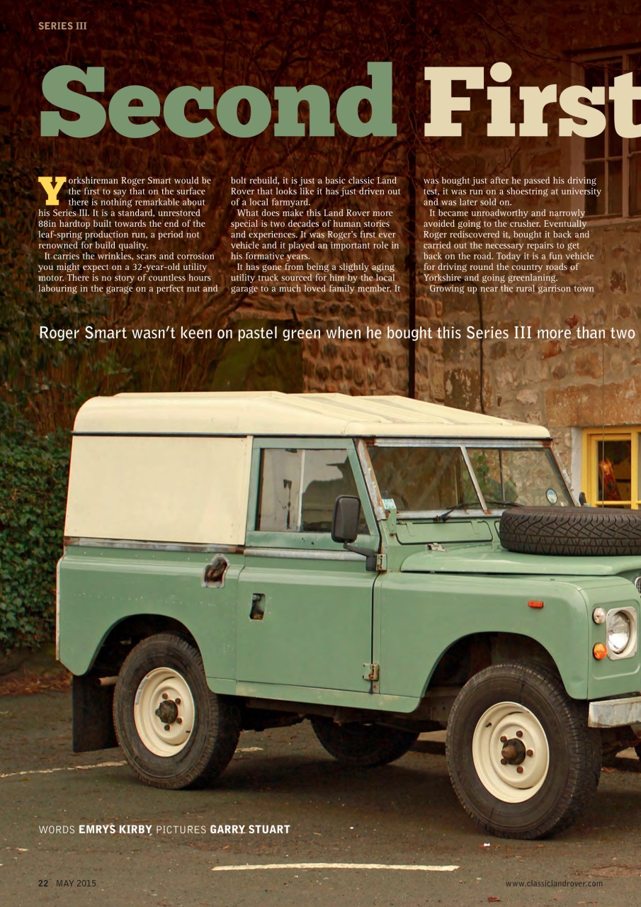 Classic Land Rover Magazine Preview Pages