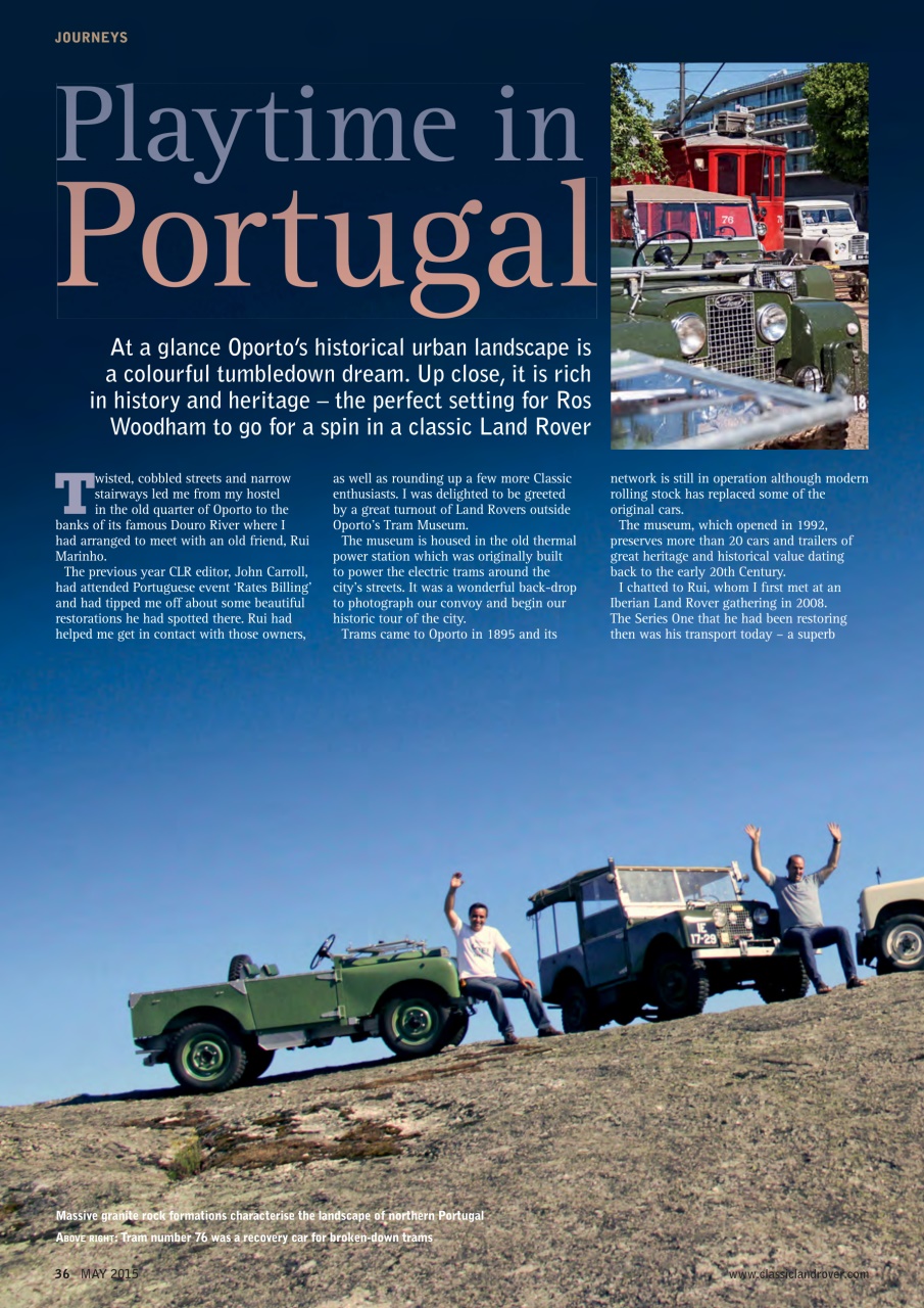 Classic Land Rover Magazine Preview Pages