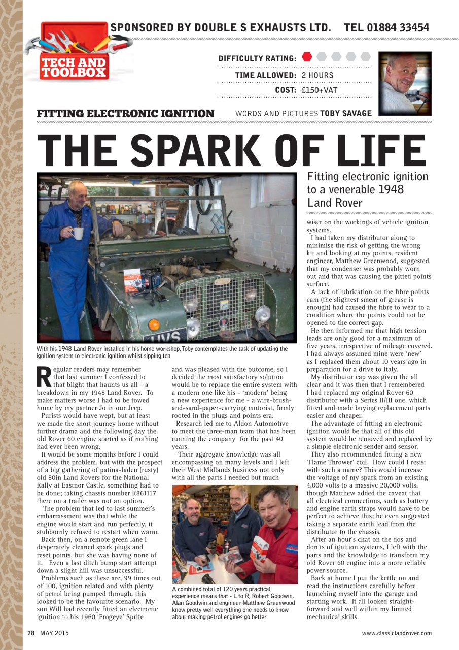Classic Land Rover Magazine Preview Pages