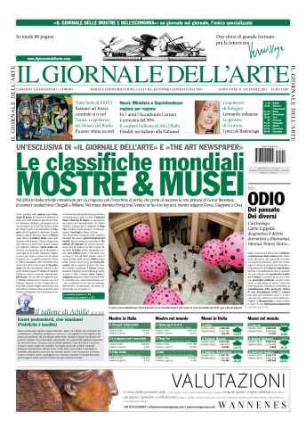Il Giornale Dell’Arte issue Apr 2015