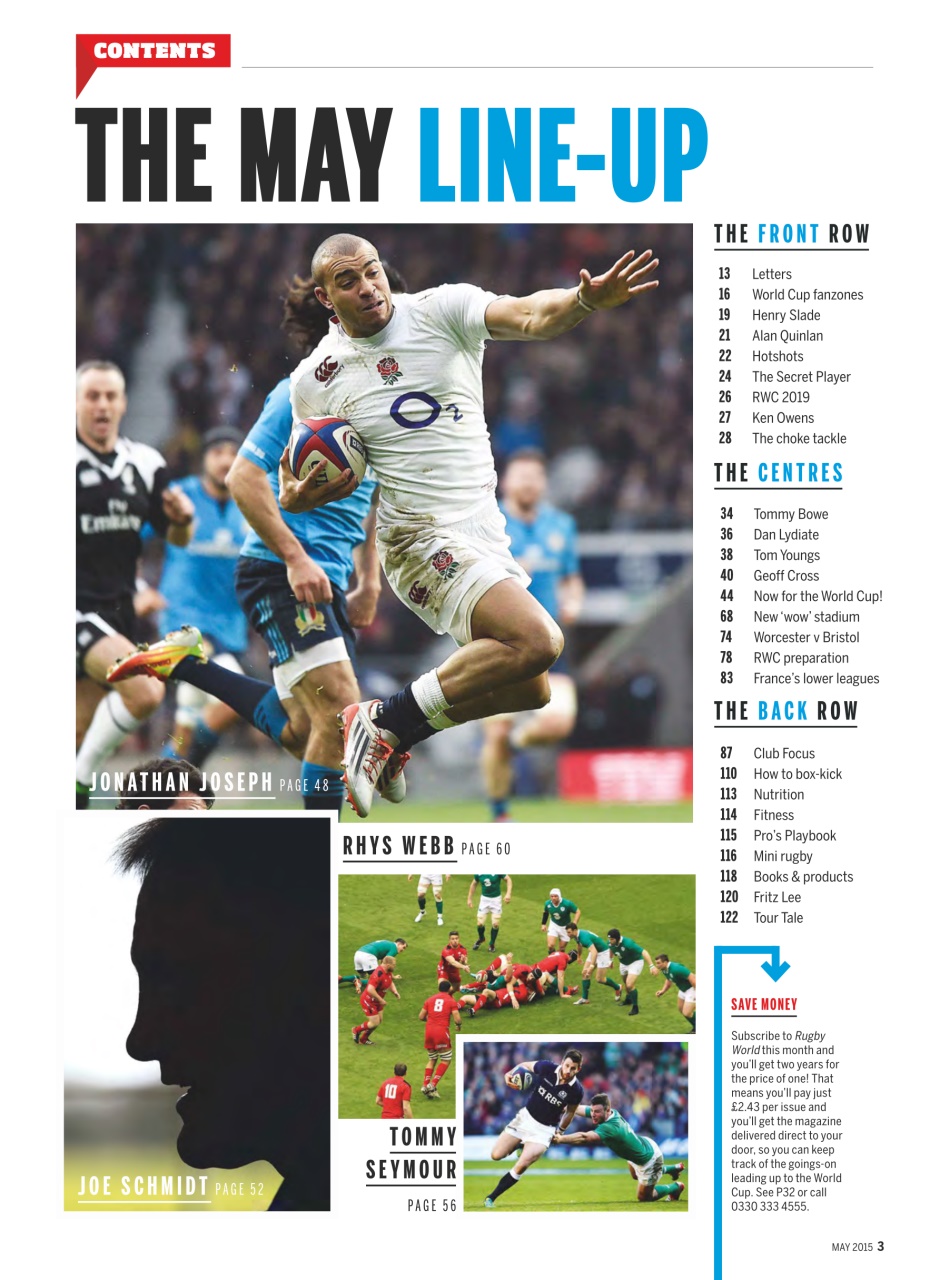 Rugby World Preview Pages