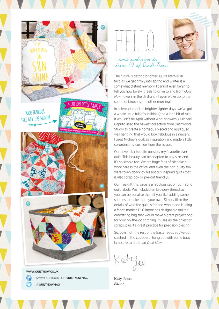 Quilt Now Preview Pages