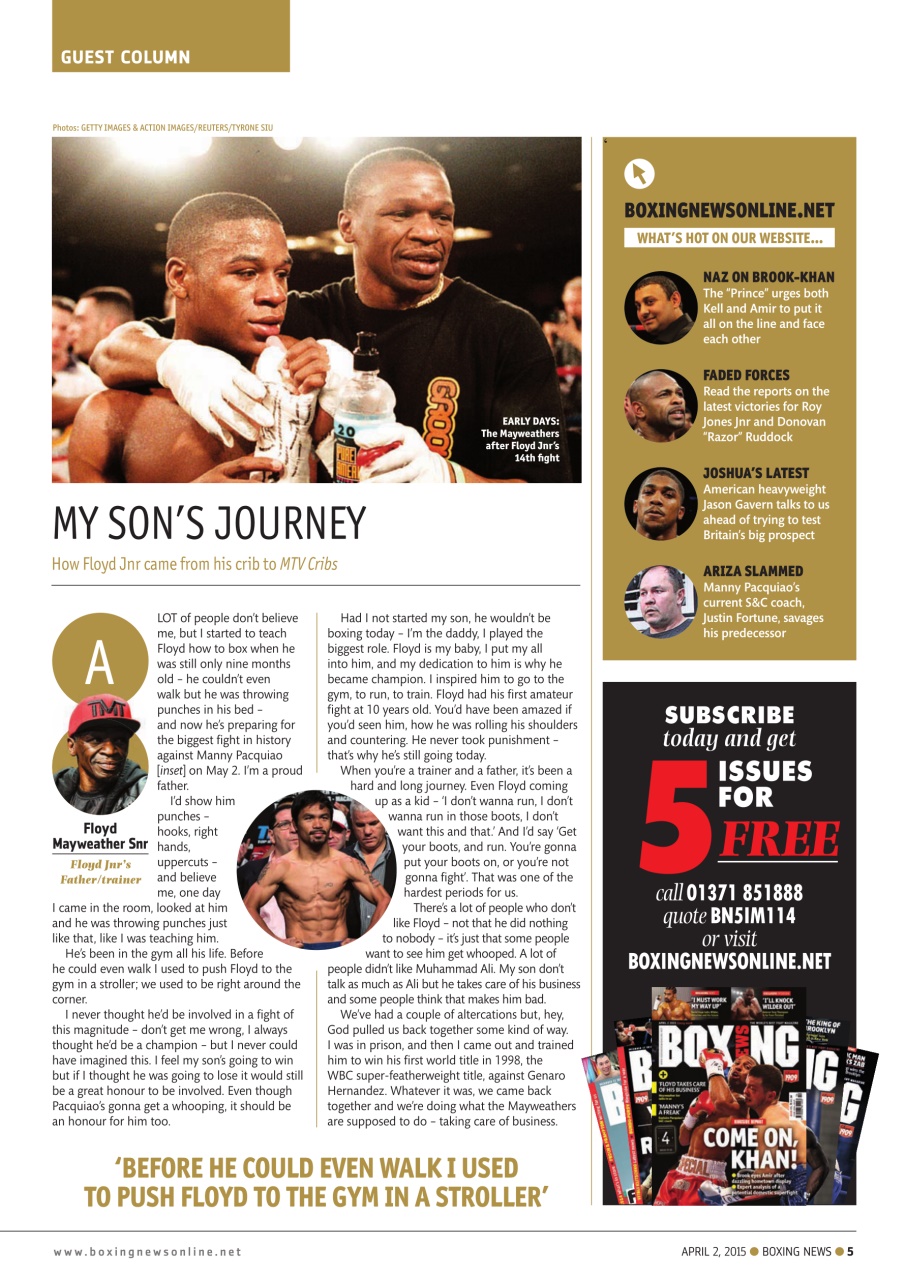 Boxing News Preview Pages
