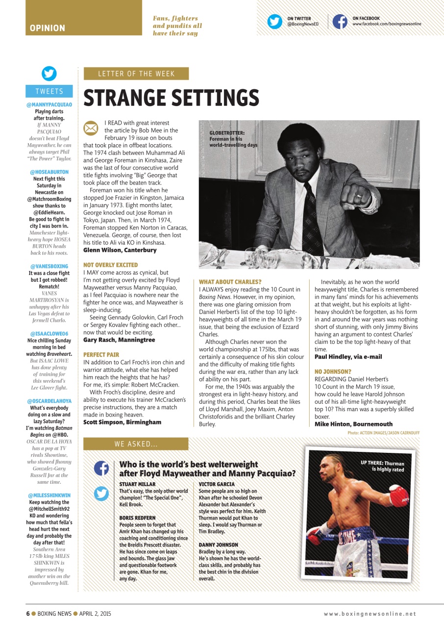 Boxing News Preview Pages