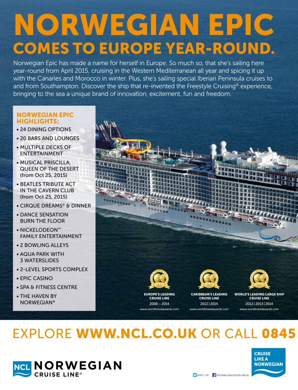 Cruise & Travel Preview Pages