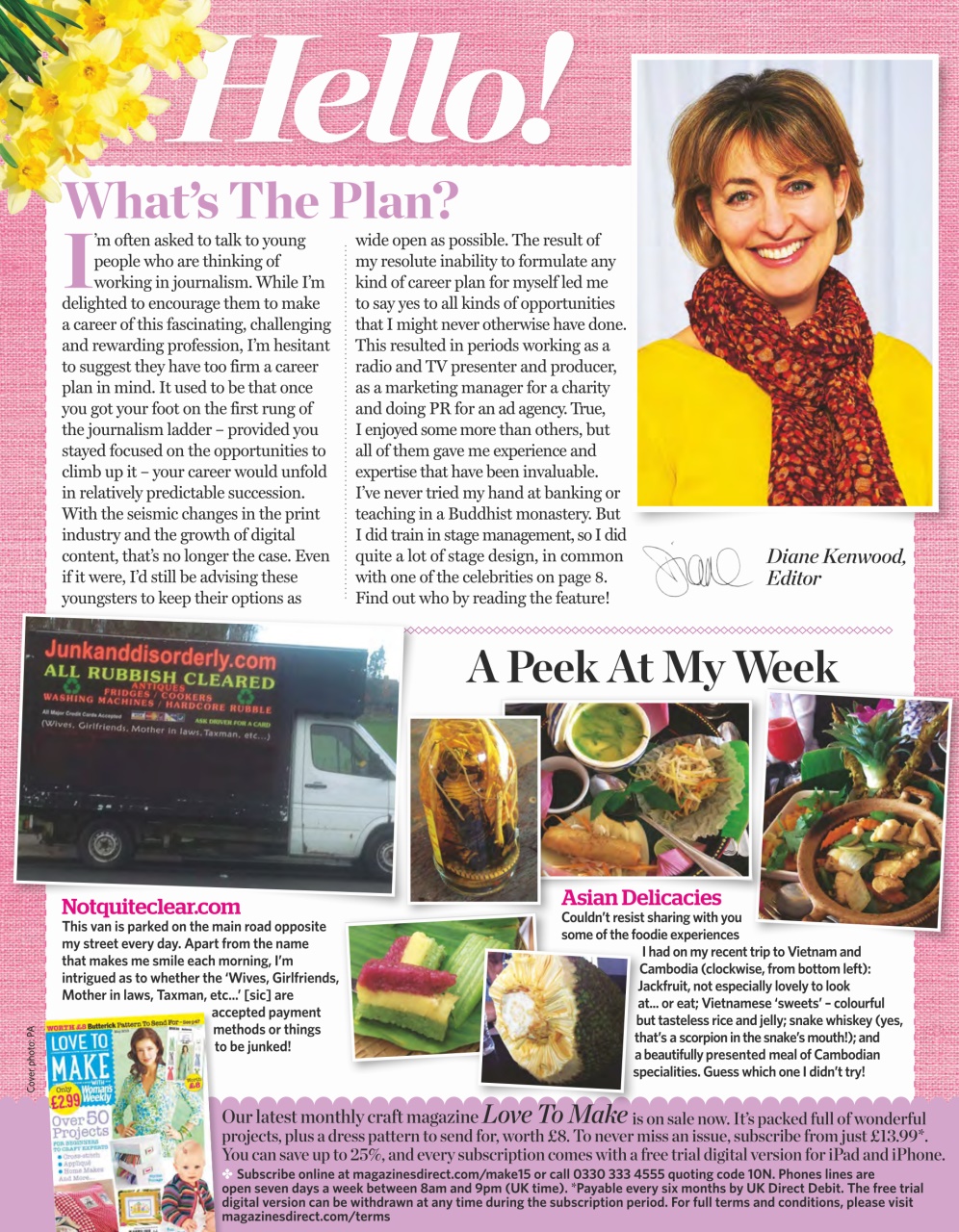 Woman's Weekly Preview Pages