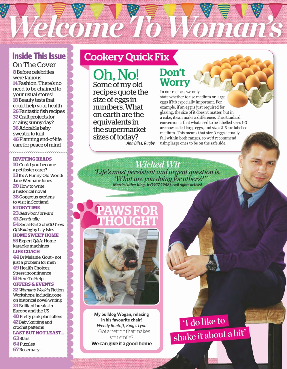 Woman's Weekly Preview Pages