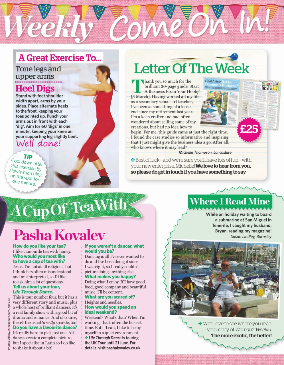 Woman's Weekly Preview Pages