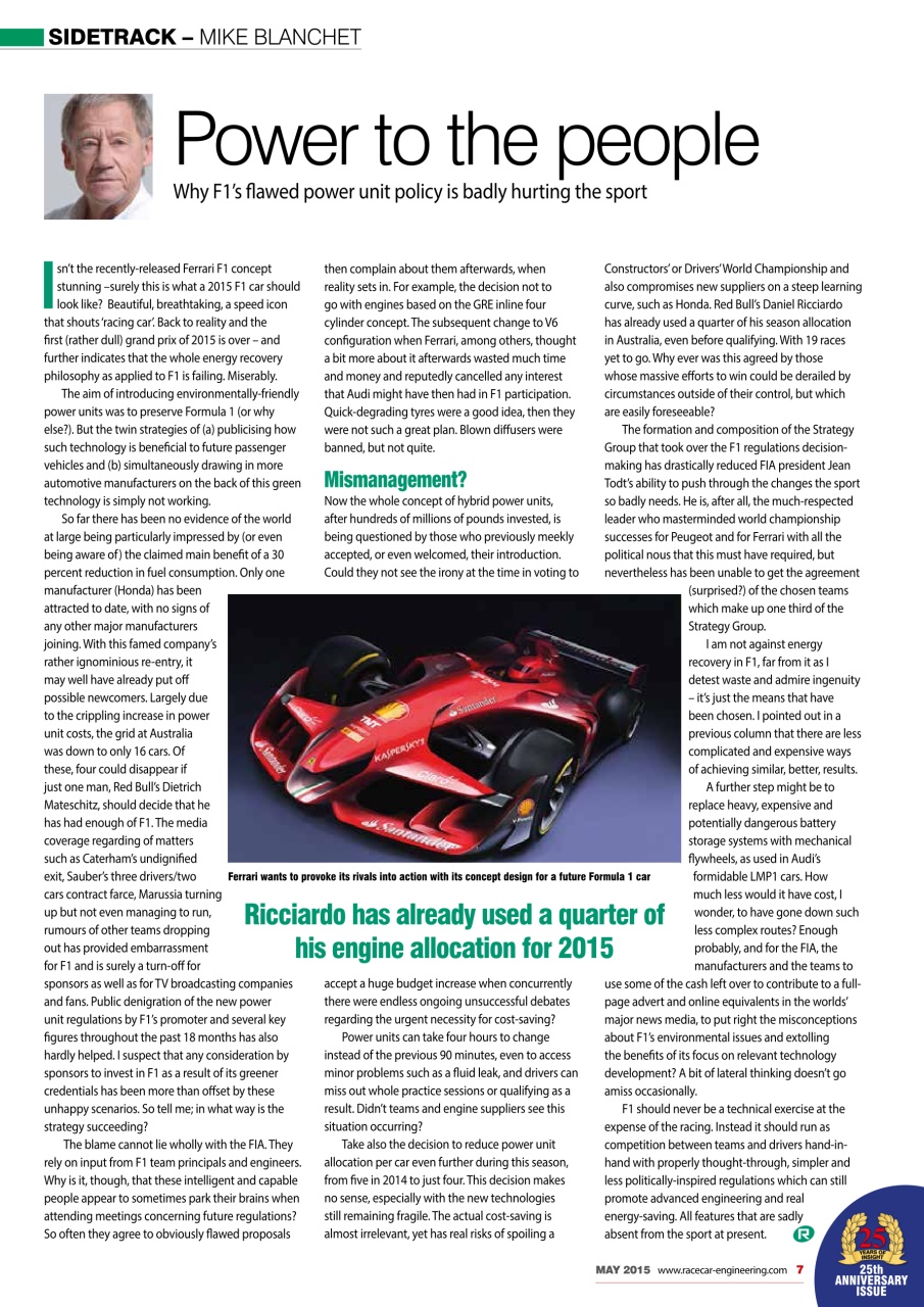 Racecar Engineering Preview Pages