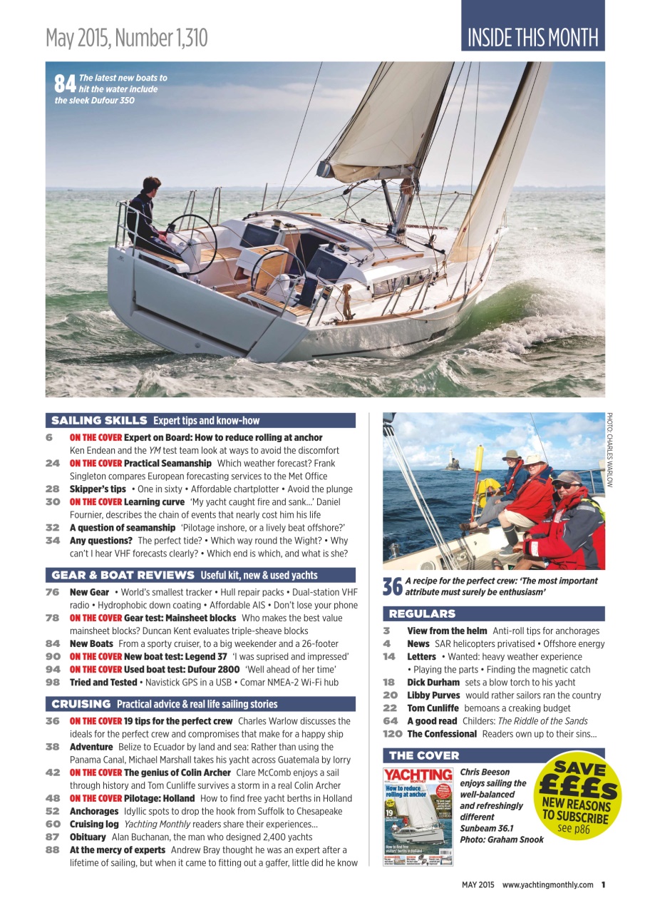 Yachting Monthly Preview Pages