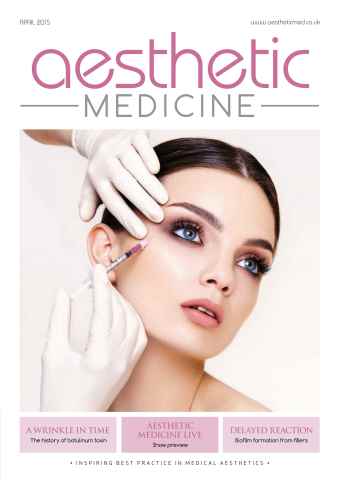 Aesthetic Medicine issue AM April 2015