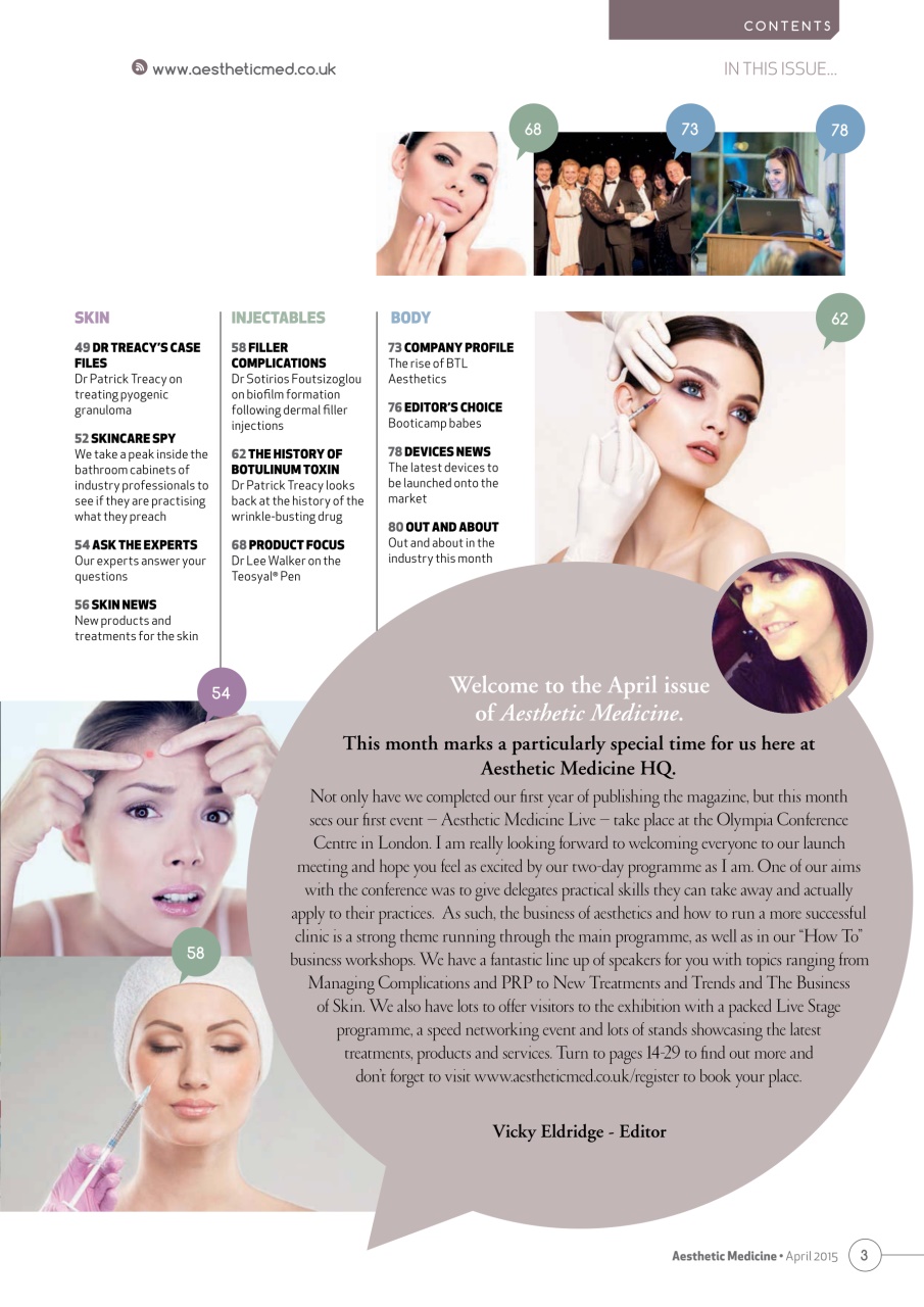 Aesthetic Medicine Preview Pages