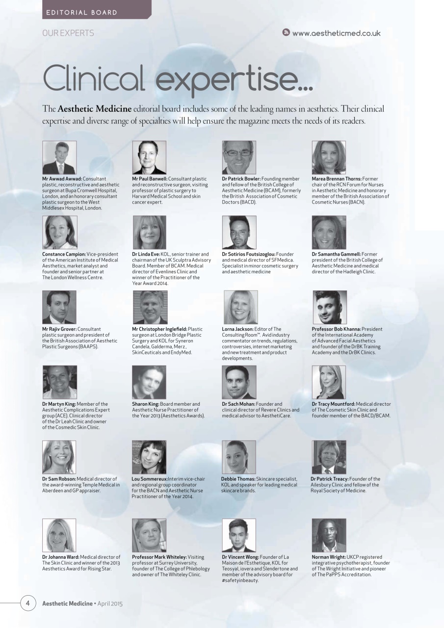 Aesthetic Medicine Preview Pages