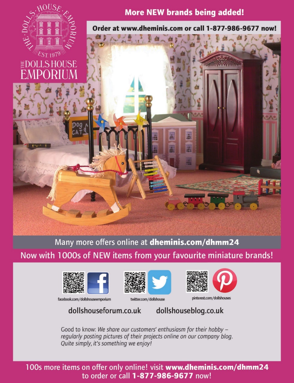 Dollhouse Miniatures Preview Pages