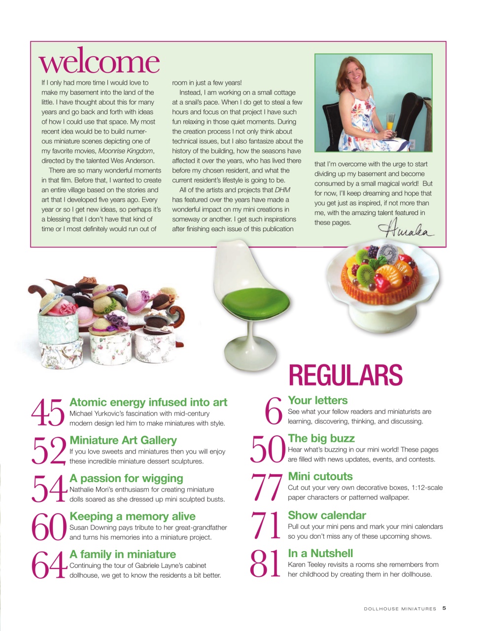 Dollhouse Miniatures Preview Pages