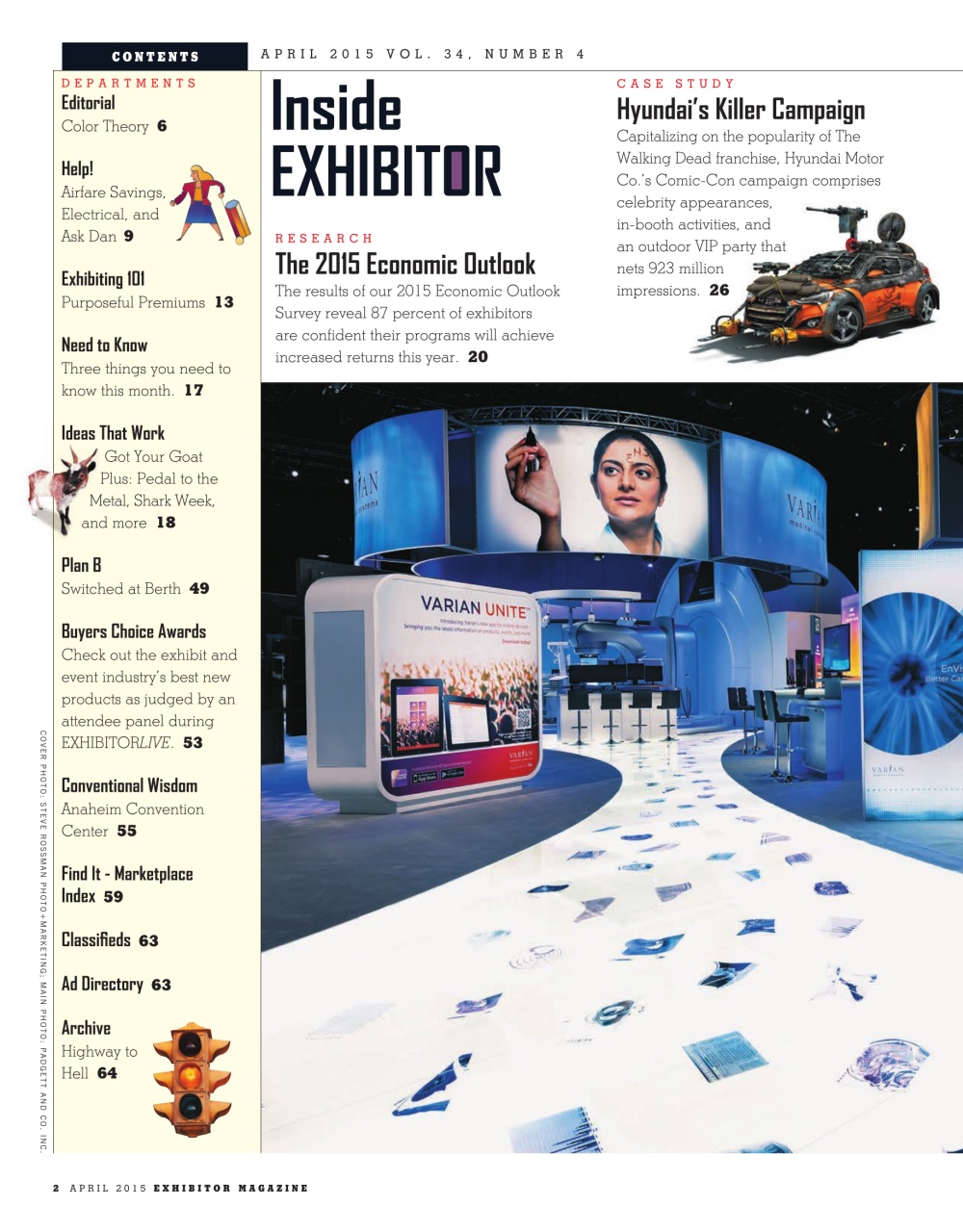 EXHIBITOR Magazine Preview Pages