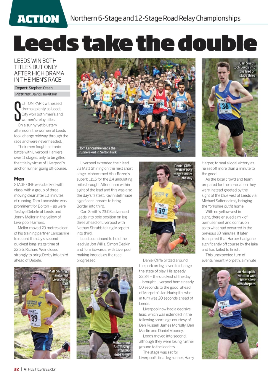 AW – Athletics Weekly Magazine Preview Pages