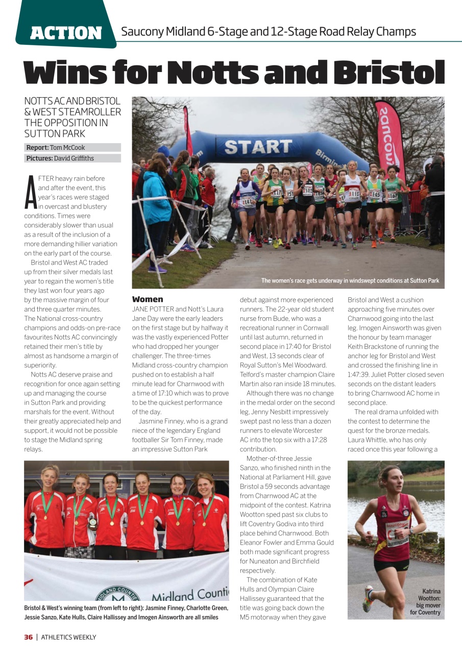 AW – Athletics Weekly Magazine Preview Pages
