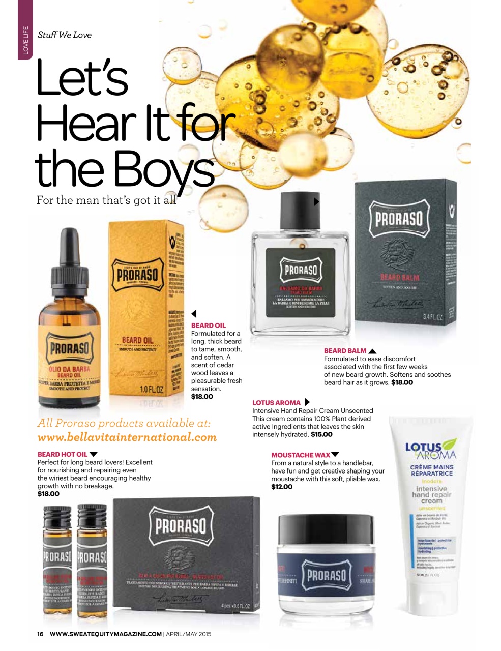 Sweat Equity Preview Pages