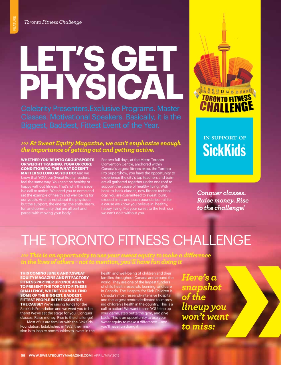 Sweat Equity Preview Pages