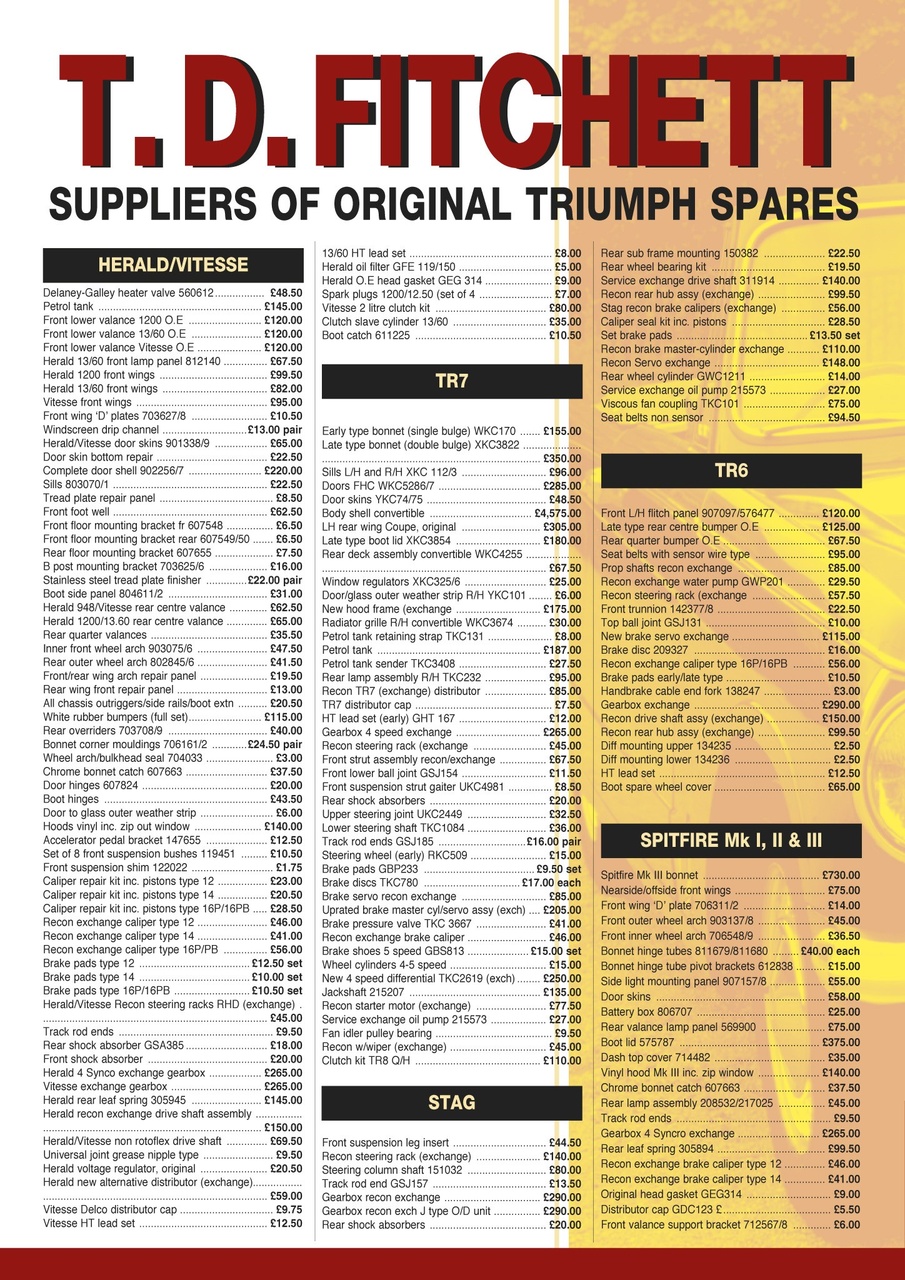 Triumph World Preview Pages