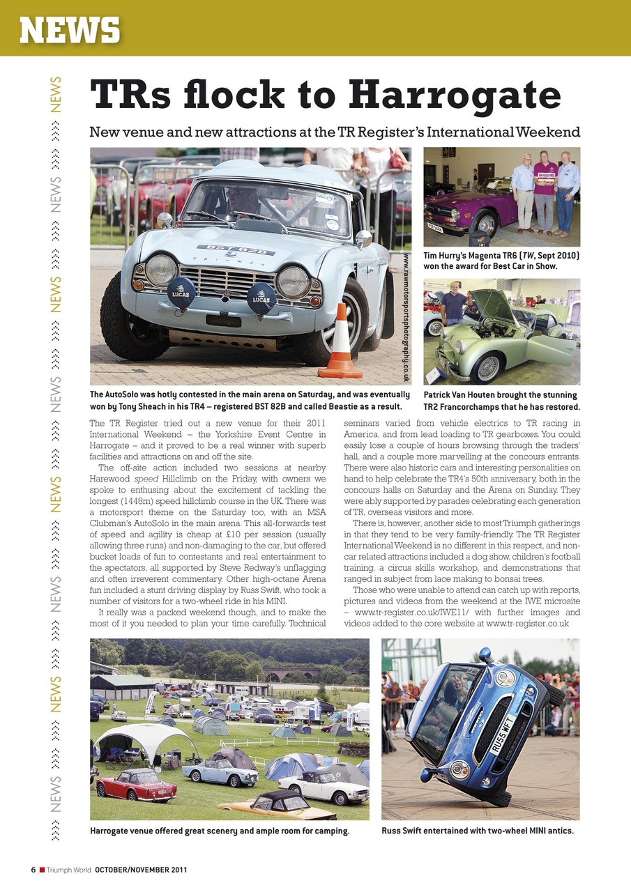 Triumph World Preview Pages