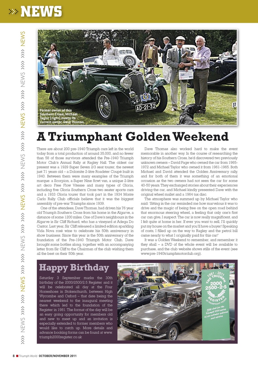 Triumph World Preview Pages