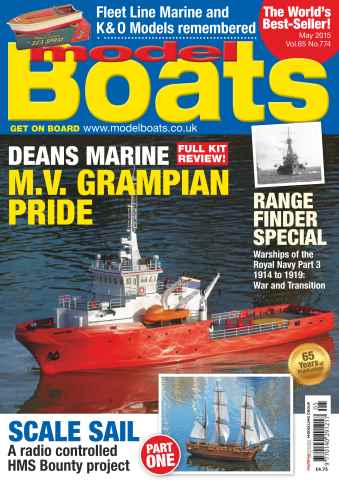 Model Boats issue May 2015