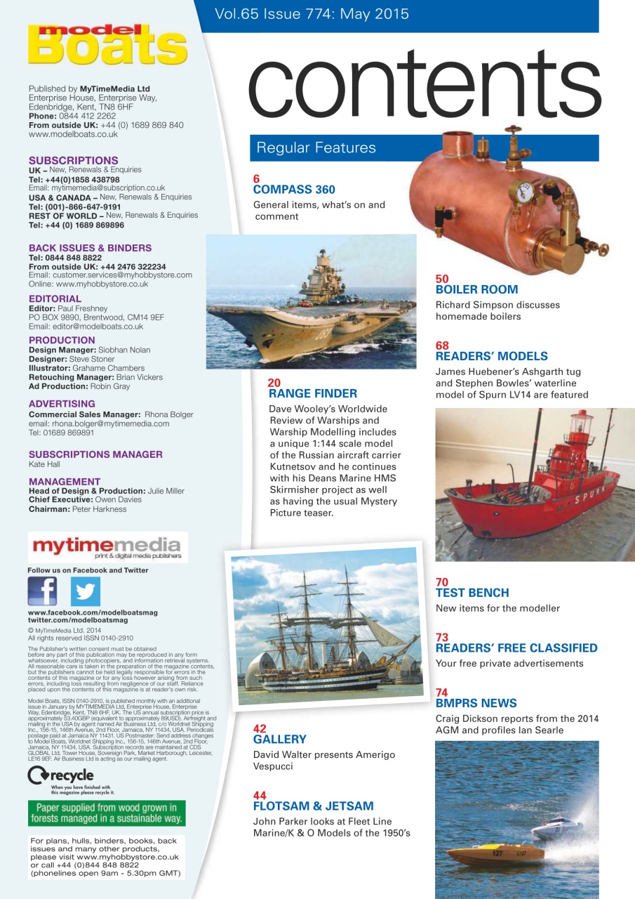 Model Boats Preview Pages