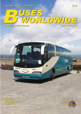Buses Worldwide issue Issue 195 - March / April 2015
